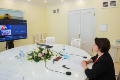 Natalia Gavrilita a discutat cu omologii sai din Ucraina si Georgia in formatul Trio Asociat Natalia Gavrilita a discutat cu omologii sai din Ucraina si Georgia in formatul Trio Asociat