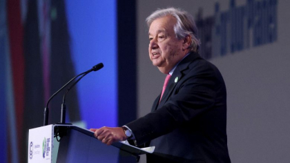 Secretarul general al ONU, la summit-ul pentru clima: „Ne sapam singuri groapa. Sa nu ne sinucidem cu carbon!” Secretarul general al ONU, la summit-ul pentru clima: „Ne sapam singuri groapa. Sa nu ne sinucidem cu carbon!”