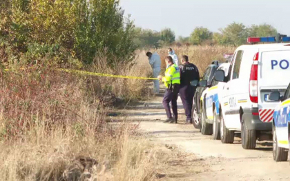 Cadavrul unei fetite de 5-6 ani, fara picioare si partial ars, gasit in Romania. Moartea a fost provocata de o lovitura in cap - VIDEO