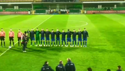 Imagini din timpul meciului dintre Moldova si Scotia. Vezi atmosfera de pe stadionul Zimbru - VIDEO