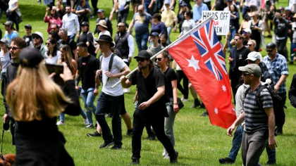 Mii de australieni au demonstrat impotriva vaccinarii obligatorii. In Australia, 85% din populatie e vaccinata
