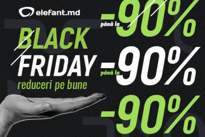 Black Friday – cele mai asteptate zile pentru shopping! Ce oferte puteti gasi pe elefant.md Black Friday – cele mai asteptate zile pentru shopping! Ce oferte puteti gasi pe elefant.md