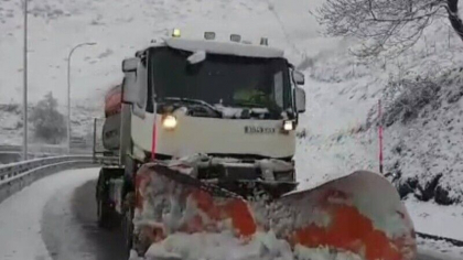 Un front atmosferic polar a adus ninsori si ploi abundente in nordul si centrul Spaniei Un front atmosferic polar a adus ninsori si ploi abundente in nordul si centrul Spaniei