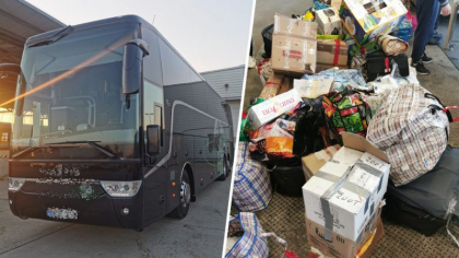 Un autocar cu moldoveni - oprit la frontiera cu Austria. Oamenii legii au confiscat peste o tona de produse alimentare Un autocar cu moldoveni - oprit la frontiera cu Austria. Oamenii legii au confiscat peste o tona de produse alimentare