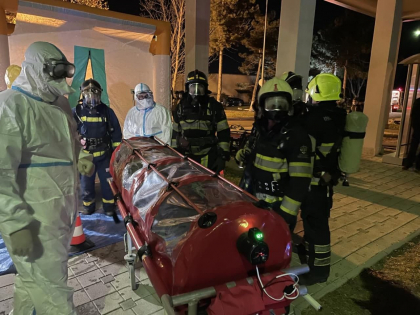 Incendiu la Spitalul Clinic Republica „Timofei Mosneaga”. Pompierii au efectuat un exercitiu interdepartamental - FOTO Incendiu la Spitalul Clinic Republica „Timofei Mosneaga”. Pompierii au efectuat un exercitiu interdepartamental - FOTO