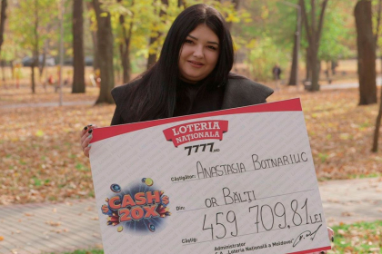 O milionara de la Balti a castigat Jackpotul Temple din e-biletul ”Cash 20x” – aproape 460 000 de lei O milionara de la Balti a castigat Jackpotul Temple din e-biletul ”Cash 20x” – aproape 460 000 de lei