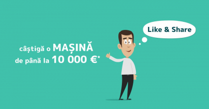 Cum sa castigi un automobil cu doar un Like & Share Cum sa castigi un automobil cu doar un Like & Share