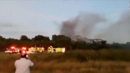 Noua morti, intre care doi copii si un celebru producator muzical, dupa ce un avion s-a prabusit in Republica Dominicana