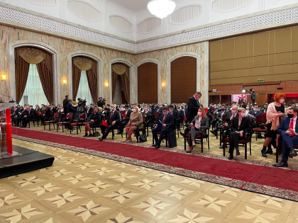 La Palatul Republicii are loc cel de-al XVII-lea Congres al Partidului Socialistilor din Republica Moldova - GALERIE FOTO La Palatul Republicii are loc cel de-al XVII-lea Congres al Partidului Socialistilor din Republica Moldova - GALERIE FOTO