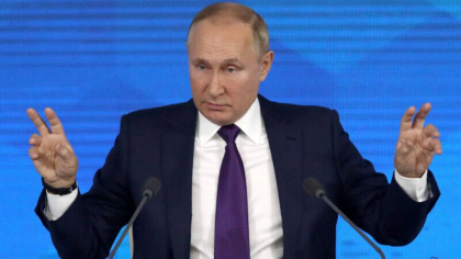 Putin: Nu Rusia este de vina pentru preturile mari la gaze. Europa sa-si rezolve singura problemele Putin: Nu Rusia este de vina pentru preturile mari la gaze. Europa sa-si rezolve singura problemele