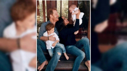 Prima fotografie in care apare cel de-al doilea copil al printului Harry si al sotiei sale: ”Lili ne-a facut o familie” Prima fotografie in care apare cel de-al doilea copil al printului Harry si al sotiei sale: ”Lili ne-a facut o familie”