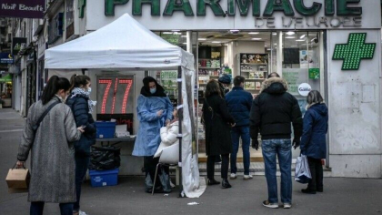 Recorduri de infectari in SUA si Europa. Americanii au peste 500.000 de cazuri, Franta mai mult de 200.000