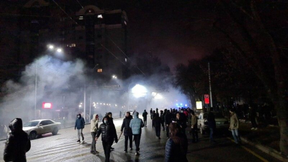 „Aparatori ai pacii” dintr-o alianta militara condusa de Rusia, trimisi in Kazahstan pentru a stabiliza situatia