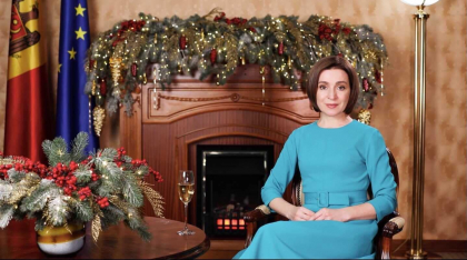 Mesajul de felicitare al presedintelui, Maia Sandu, cu ocazia Craciunului pe stil vechi