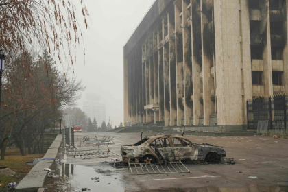 Dezastrul din urma cosmarului kazah. Cum arata acum strazile din Almati - GALERIE FOTO/VIDEO Dezastrul din urma cosmarului kazah. Cum arata acum strazile din Almati - GALERIE FOTO/VIDEO