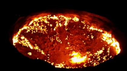 Turkmenistanul vrea sa inchida „Portile Iadului”. Misteriosul crater descoperit de sovietici acum 50 de ani e inca in flacari
Turkmenistanul vrea sa inchida „Portile Iadului”. Misteriosul crater descoperit de sovietici acum 50 de ani e inca in flacari