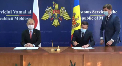 A fost semnat acordul dintre Guvernul Republicii Moldova si Guvernul Japoniei privind asistenta administrativa reciproca si cooperarea in domeniul vamal - VIDEO A fost semnat acordul dintre Guvernul Republicii Moldova si Guvernul Japoniei privind asistenta administrativa reciproca si cooperarea in domeniul vamal - VIDEO