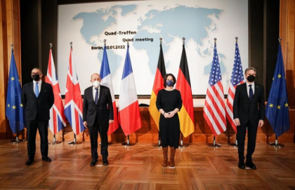 Antony Blinken, in vizita la Berlin: Daca rusii ataca Ucraina vor avea parte de un raspuns rapid, sever si unit din partea Occidentului Antony Blinken, in vizita la Berlin: Daca rusii ataca Ucraina vor avea parte de un raspuns rapid, sever si unit din partea Occidentului