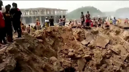 17 morti si 59 de raniti dupa o explozie de proportii in Ghana. Tragedia a pornit de la un accident al unui camion cu material exploziv