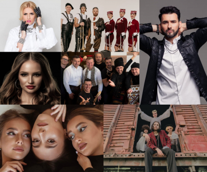 Lista interpretilor care urmeaza sa participe la Preselectia Nationala „Eurovision Moldova 2022”. Printre participanti sunt si cei de la Zdob si Zdub