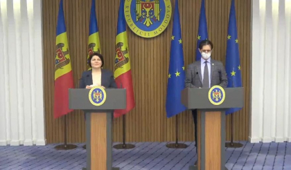 Primii 500 metri cubi de gaz folositi de agentii economici vor fi compensati de stat. Declaratiile prim-ministrului, Natalia Gavrilita - VIDEO