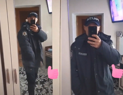 Amenda de pana la 2400 de lei pentru un video pe Tik Tok. Un tanar din Hincesti - sanctionat, dupa ce s-a filmat in uniforma unui politist - VIDEO Amenda de pana la 2400 de lei pentru un video pe Tik Tok. Un tanar din Hincesti - sanctionat, dupa ce s-a filmat in uniforma unui politist - VIDEO
