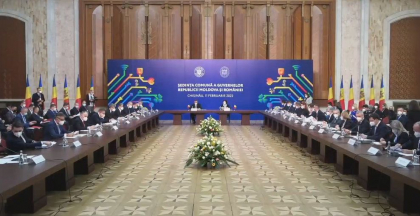 Prima sedinta comuna a Guvernelor Republicii Moldova si Romaniei, la Chisinau - VIDEO Prima sedinta comuna a Guvernelor Republicii Moldova si Romaniei, la Chisinau - VIDEO