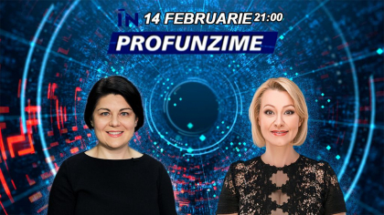 Premierul Natalia Gavrilita - luni la emisiunea In PROfunzime cu Lorena Bogza