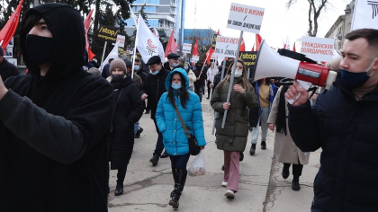 A doua zi de protest la Balti: ,,Stop Energomor!" - VIDEO
A doua zi de protest la Balti: ,,Stop Energomor!" - VIDEO