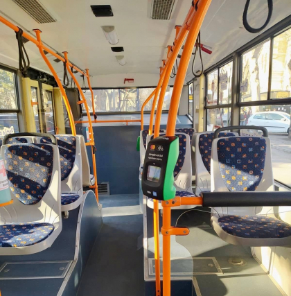A doua etapa a sistemului de taxare electronica in transportul public din capitala - a inceput. Precizarile municipalitatii - FOTO
