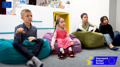 Tehnici de calcul moderne pentru copii din Moldova, implementate cu suportul granturilor UE Tehnici de calcul moderne pentru copii din Moldova, implementate cu suportul granturilor UE