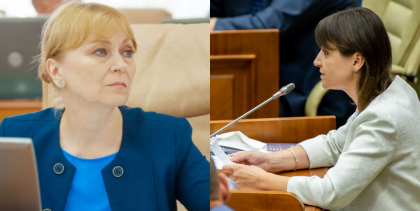 Si-au dat replici in timpul sedintei Parlamentului. Ala Nemerenco catre Ivanna Koksal: „Dumneavoastra nu purtati masca si va permiteti sa cititi lectii altora?” - VIDEO
