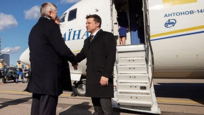 Volodimir Zelenski, in Germania: Ucraina nu va raspunde provocarilor