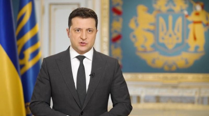 Zelenski cere o incetare imediata a focului Zelenski cere o incetare imediata a focului