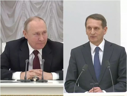 Sceneta la Kremlin: cum l-a certat Putin, in direct la TV, pe seful spionilor rusi: „Sustineti recunoasterea suveranitatii? Vorbiti clar” 