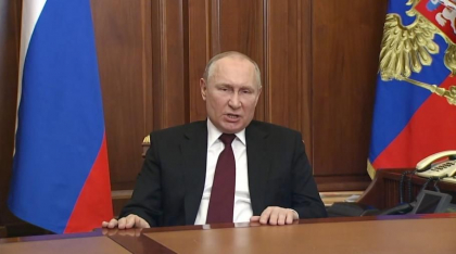 Cel mai infricosator moment din discursul cu care Vladimir Putin a socat intreg Occidentul: Va fi vinovat pentru varsarea de sange Cel mai infricosator moment din discursul cu care Vladimir Putin a socat intreg Occidentul: Va fi vinovat pentru varsarea de sange