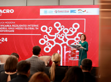 Maia Sandu, la Conferinta MACRO 2022: "Este important sa ne cultivam, ca stat, rezilienta in fata provocarilor si crizelor regionale si globale" Maia Sandu, la Conferinta MACRO 2022: "Este important sa ne cultivam, ca stat, rezilienta in fata provocarilor si crizelor regionale si globale"