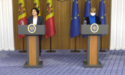 Prim-ministra Republicii Moldova, Natalia Gavrilita, si ministra Sanatatii, Ala Nemerenco - despre hotararile aprobate astazi la sedinta Guvernului - VIDEO Prim-ministra Republicii Moldova, Natalia Gavrilita, si ministra Sanatatii, Ala Nemerenco - despre hotararile aprobate astazi la sedinta Guvernului - VIDEO
