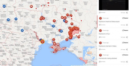 HARTA Atacul Rusiei in Ucraina: Unde au avut loc pana acum bombardamente si ce orase au fost vizate HARTA Atacul Rusiei in Ucraina: Unde au avut loc pana acum bombardamente si ce orase au fost vizate