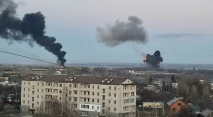 Continua bombardamentele in Ucraina. Au fost atacuri in zona aeroportului Hostomel. Teroarea s-a instalat si la Odessa