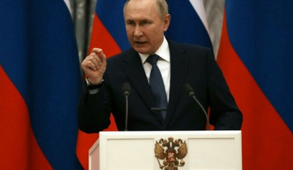 Presa ucraineana: Planul final al lui Putin pentru Ucraina este impartirea tarii in doua state Presa ucraineana: Planul final al lui Putin pentru Ucraina este impartirea tarii in doua state