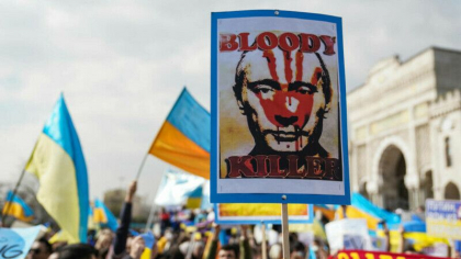Zeci de mii de oameni protesteaza in toata lumea impotriva razboiului din Ucraina. ”Putin, ucigas!”