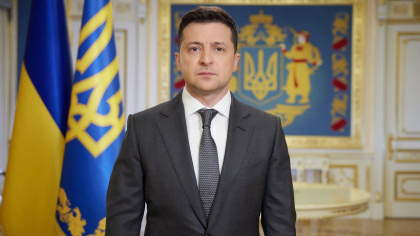 Vladimir Zelenski: Este un moment pentru a incheia discutia de lunga durata si a decide aderarea Ucrainei la UE Vladimir Zelenski: Este un moment pentru a incheia discutia de lunga durata si a decide aderarea Ucrainei la UE