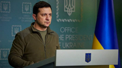 Vladimir Zelenski cere de la ONU sa declare actiunile Rusiei drept "genocid" Vladimir Zelenski cere de la ONU sa declare actiunile Rusiei drept "genocid"