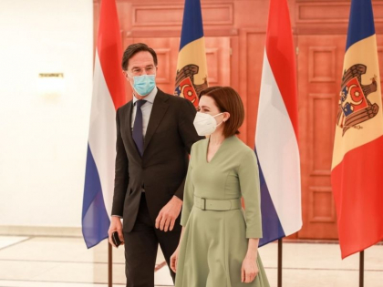Presedintele Republicii Moldova, Maia Sandu, a discutat in aceasta seara cu Prim-ministrul Regatului Tarilor de Jos, Mark Rutte 