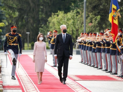 Presedintele Maia Sandu a discutat cu Presedintele Lituaniei, Gitanas Nauseda