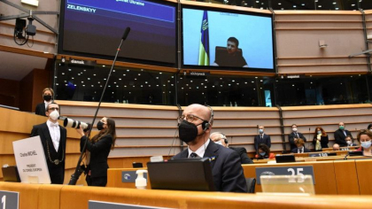 Charles Michel: UE trebuie sa analizeze cererea de aderare a Ucrainei si sa raspunda cererii „legitime” a Kievului Charles Michel: UE trebuie sa analizeze cererea de aderare a Ucrainei si sa raspunda cererii „legitime” a Kievului