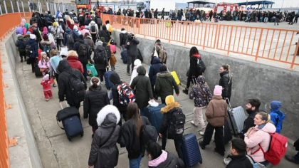 ONU: Peste 670.000 de persoane au fugit din Ucraina de la inceperea razboiului, 150.000 in ultimele 24 de ore ONU: Peste 670.000 de persoane au fugit din Ucraina de la inceperea razboiului, 150.000 in ultimele 24 de ore
