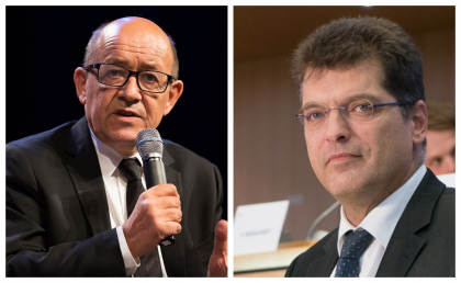 Ministrul pentru Europa si Afaceri Externe al Republicii Franceze, Jean Yves Le Drian si comisarul european pentru gestionarea crizelor, Janez Lenarcic vor veni maine la Chisinau