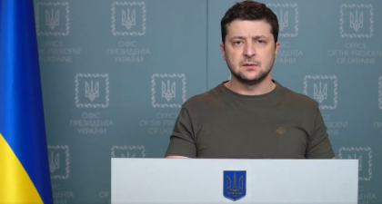 Declaratiile lui Volodimir Zelenski in a saptea zi de razboi: „Oamenii din orice tara in orice moment pot deveni cei mai buni oameni de pe pamant” - VIDEO